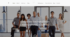 Desktop Screenshot of corporate-entrepreneurs.com